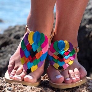 Tia Leather Handmade Leather Sandals